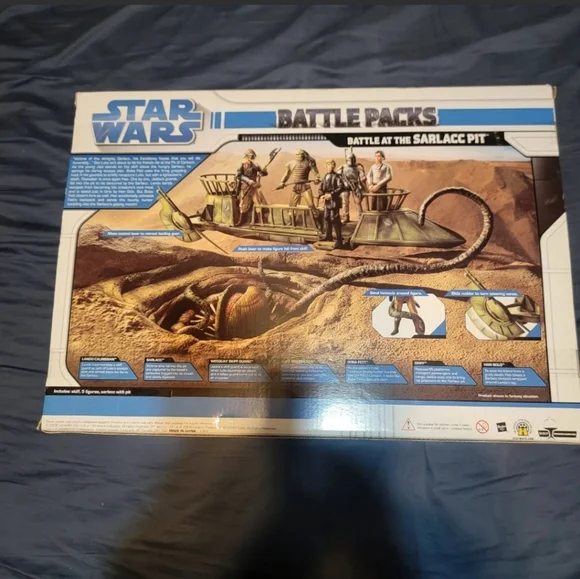 Star Wars Legacy Collection Battle at The Sarlacc Pit Action Figure Set